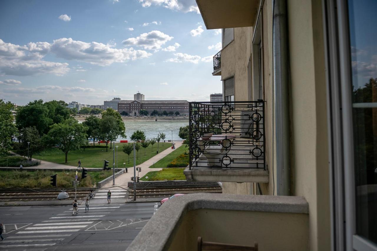 בודפשט Riverside Balcony Apartment With View To Danube מראה חיצוני תמונה